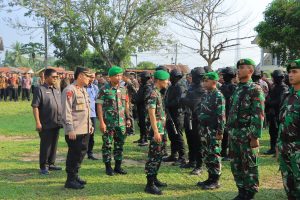 Sukses Amankan Kunker Presiden RI, Kapolres Labuhanbatu Ucapkan Terima Kasih Kapada Petugas Keamanan