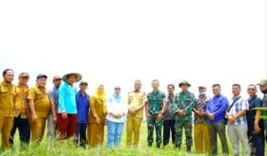Plt Bupati Tinjau Lokasi Lahan Yang Akan Dibangun Irigasi Pengairan