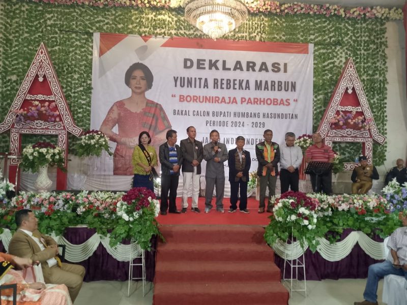 Deklarasi Yunita Rebeka Marbun, Cabup Humbahas 2024 – 2029