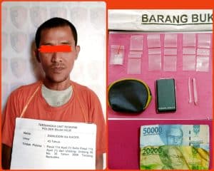 Kediamannya Dijadikan Tempat Jualan Sabu, Kacer Diringkus Polisi