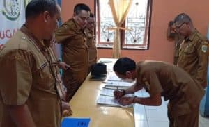 BPBD Pakpak Bharat Gelar Serah Terima Jabatan