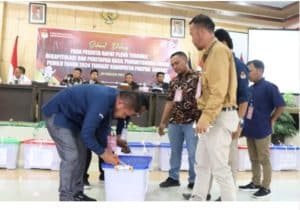 Bupati Pakpak Bharat Hadiri Rapat Pleno Penetapan Rekapitulasi Hasil Pemilu 2024