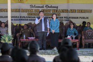 Bupati Dairi Janji Perbaikan Infrastruktur Tertunda Akan Dibenahi