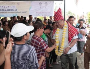 Bupati Dairi Kunker di Tigalingga