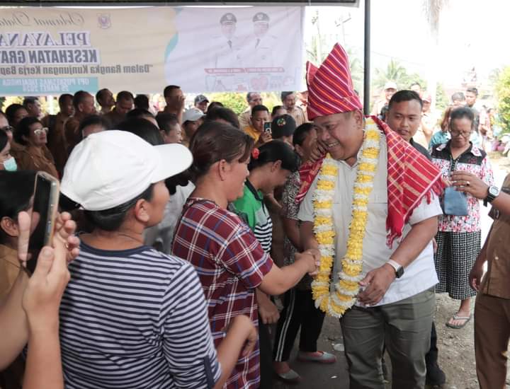 Bupati Dairi Kunker di Tigalingga