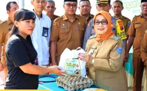 Pemkab Labuhanbatu Bersama Bulog Gelar Pasar Di Kecamatan Rantau Selatan