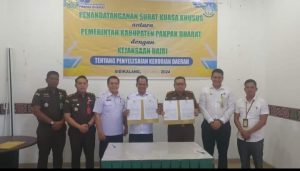 Pemkab Pakpak Bharat Teken SKK dengan Kejari Dairi