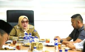 Plt. Bupati Terima Kunjungan Ketua KPU Labuhanbatu