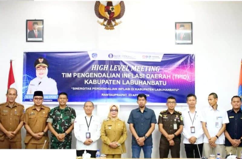 Plt Bupati Buka Kegiatan High Level Meeting TPID Labuhanbatu