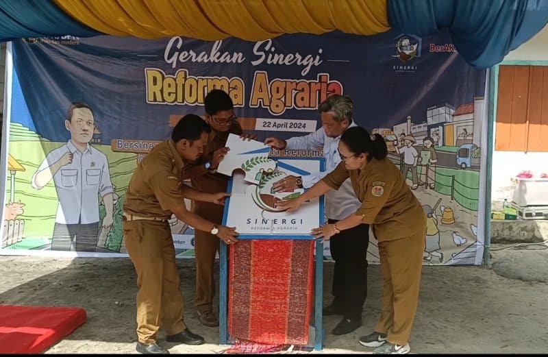 Pemkab Humbahas Bersama Kementerian ATR/BPN Gelar GSRA