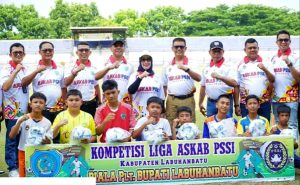 Plt Bupati Labuhanbatu Buka Liga Askab PSSI Labuhanbatu Tahun 2024