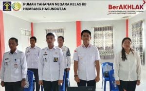 Rutan Humbahas Ikuti Secara Virtual Pembacaan Ikrar Napiter di Lapas Gunung Sindur