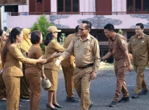 Pemkab Pakpak Bharat Gelar Apel Pasca Libur Lebaran