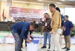 KPUD Pakpak Bharat Gelar Rapat Pleno Terbuka Rekapitulasi dan Penetapan Hasil Penghitungan Suara