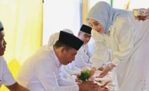 Plt Bupati Labuhanbatu Upah-Upah Jamaah Calon Haji Bilah Hilir 1445 H /2024 M