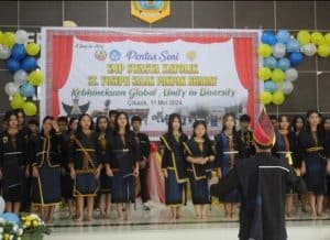 SMP Swasta Khatolik Santo Yoseph Gelar Pentas Seni