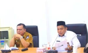 Sekdakab Labuhanbatu Pimpin Rapat Proses Keberangkatan Calon Haji Labuhanbatu