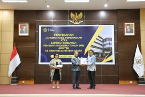BPK RI Berikan Opini WTP Ke Pemkab Taput