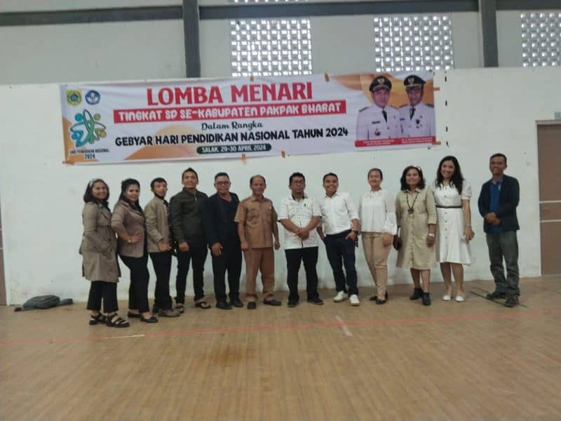 Disdik pakpak Bharat Gelar Lomba Menari dan Menyanyi Tingkat SD