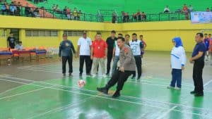 Kapolres Labuhanbatu Hadiri Pembukaan Turnamen Futsal Tingkat Pelajar Tahun 2024