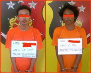 Tim Opsnal Reskrim Polsek Kualuh Hulu Ringkus Dua Pengedar Narkoba