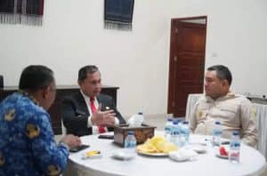 Bupati Pakpak Bharat Silaturahmi Ke Pj Bupati Dairi