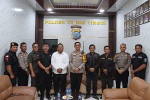 Kapolres AKBP Andreas Tampubolon Terima Audiensi KBPP Polri Resor Tebing Tinggi