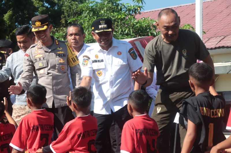Bupati Darma Wijaya Hadiri Pembukaan Pekan Olahraga Piala Kapolres Sergai