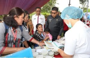 Pj Bupati Taput Pantau Intervensi Serentak Cegah Stunting