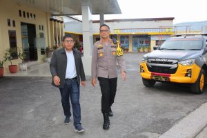 Pj Bupati Silaturahmi dengan Kapolres Tapanuli Utara