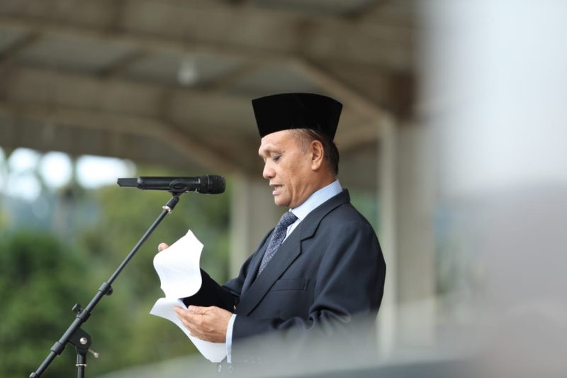 Wabup Pakpak Bharat Pimpin Upacara Peringatan Hari Lahir Pancasila