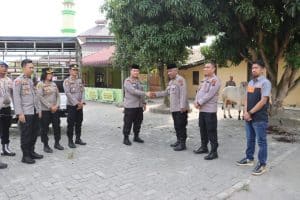 Jelang Idul Adha 1445 H, Polres Labuhanbatu Serahkan 6 Hewan Kurban