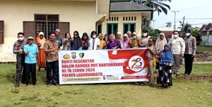 Sambut Hari Bhayangkara Ke-78, Polres Labuhanbatu Gelar Pengobatan Gratis