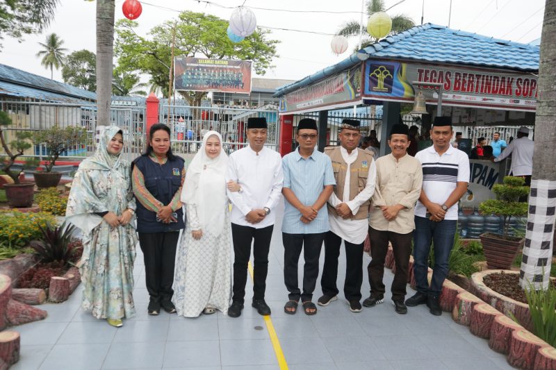 Bersama Pj. Walikota, Lapas Klas IIB Tebing Tinggi Gelar Pemotongan Hewan Kurban