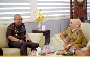 Jalin Silaturahmi, Plt Bupati Terima Kunker Kejari Labuhanbatu
