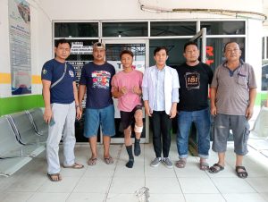 Door.. Polisi Hadiahi Timah Panas Kaki Pelaku Curas, Ketika Akan Melarikan Diri