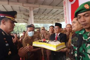 Sekda Hadiri HUT Bhayangkara Ke-78 di Polres Pakpak Bharat