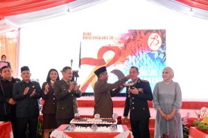 Bupati Sergai Hadiri HUT Bhayangkara Ke-78, Darma Wijaya : “ Terima Kasih, Polri Semakin Presisi”