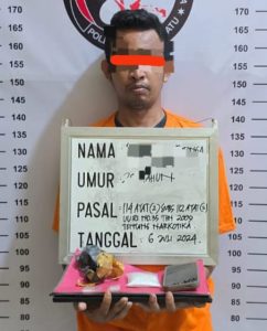 Coba Melarikan Diri, Polisi Tembak Kaki Odeng Sipengedar Sabu