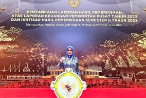 Plt Bupati Labuhanbatu Hadiri Acara Penyampaian LHP BPK RI