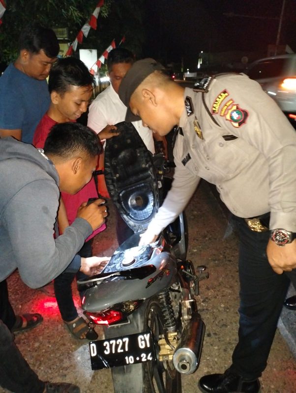 Antisipasi Peredaran Narkoba Dan Sajam, Polsek Aek Natas Gelar Razia Cipta Kondisi