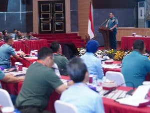 Mabes TNI Gelar Rapat Evaluasi Pelaksanaan Program dan Anggaran Semester I