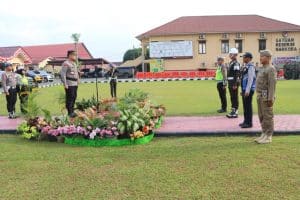 Polres Labuhanbatu Gelar Apel Pasukan Operasi Patuh Toba 2024