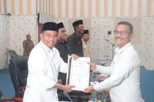 Bupati Sergai Sampaikan Nota Pengantar Ranperda Tahun 2024