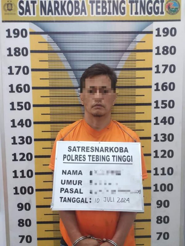 Sat Narkoba Polres Tebing Tinggi Ciduk Pria Pemilik Sabu Dari Pinggir Jalan