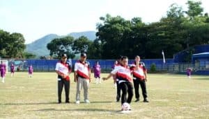 Diikuti 19 Kesebelasan, Sekdakab Buka Turnamen Liga OPD Cup Labuhanbatu 2024