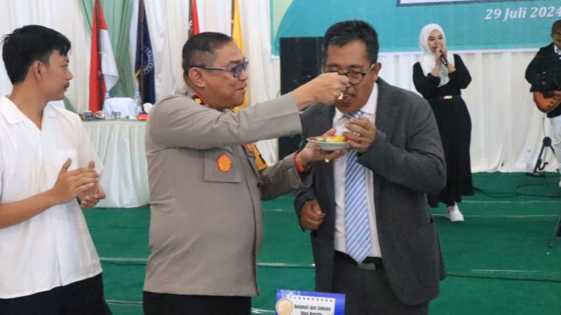Wakapolres Hadiri Dies Natalis Universitas Labuhanbatu Ke-26