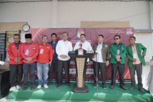 Diusung 11 Partai Franc Bernhard Tumangger Bersama Mutsyuhito Solin ,Dr, M.Pd Resmi Mendaftar ke KPUD