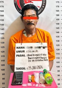 Seorang Residivis AK Kembali Berulah, Polres Labuhanbatu Berhasil Meringkus setelah Jual Sabu di Sekitaran Rumahnya