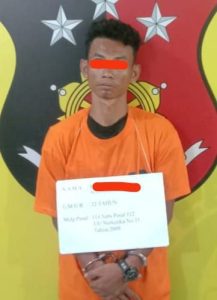 Alamak Coba Jalankan Bisnis Sabu , EP Warga Asahan Nginap di Sel Polsek Kualuh Hulu Labura